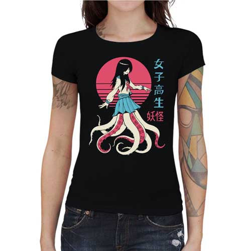 T-shirt Geekette - Yokai School