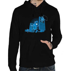 sweat-old-school-gamer-coton-bio-noir