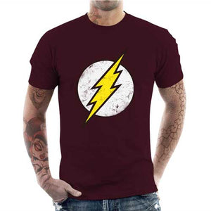 tshirt-homme-flash-coton-bio-cerise