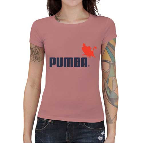 T shirt Femme Pumba Roi Lion
