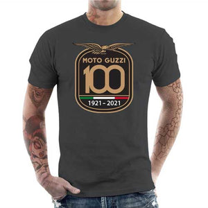 tshirt-homme-moto-guzzi-anniversaire-100-ans-coton-bio-gris-fonce