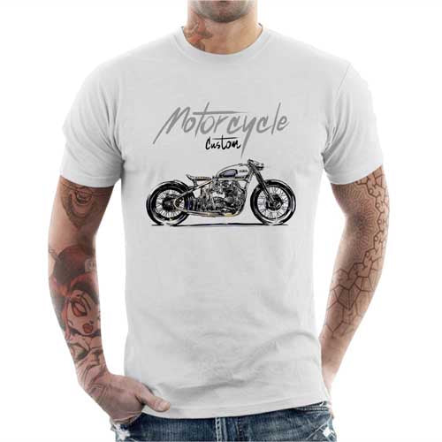 T-shirt Motard Homme - Custom - Moto