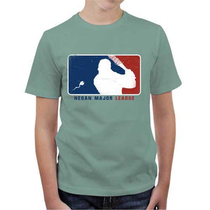 tshirt-enfant-negan-major-league-coton-bio-jade