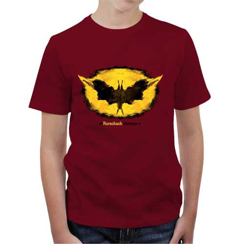 T shirt Enfant Batman Test de Rorschach - Main Image