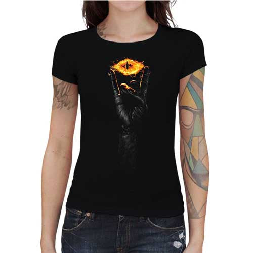 T-shirt Geekette - Mordorock - Sauron