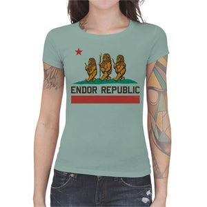 T-shirt Geekette - Republic of Endor