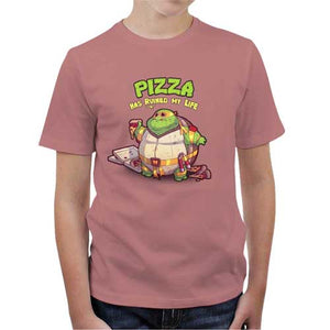 tshirt-enfant-turtle-pizza-coton-bio-petal-rose