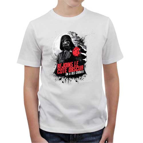 T-shirt Star Wars Garçon 4-5 Ans – Noir Coton – état Correct