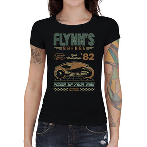 T-shirt Geekette - Flynn's Garage