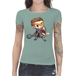 T-shirt Geekette - Force & Foi