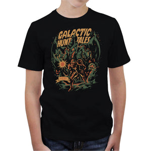 T-shirt Enfant Geek - Galactic Hunt Tales