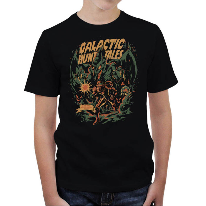 T-shirt Enfant Geek - Galactic Hunt Tales