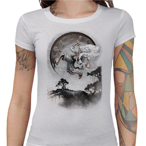 T-shirt Geekette - Gear 5 - Under The Moon
