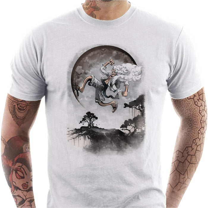 T-shirt Geek Homme - Gear 5 - Under The Moon