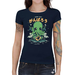 T-shirt Geekette - Good Luck Cthulhu