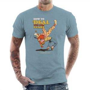 T-shirt Geek Homme - How to deal with your fears ?