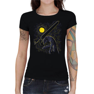 T-shirt Geekette - Impressionist Swordsman