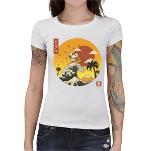 T-shirt Geekette - Beagle Snoopy