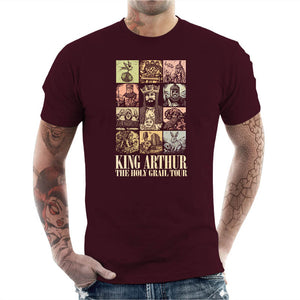 T-shirt Geek Homme - King Arthur - The Holy Grail Tour
