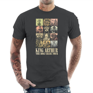 T-shirt Geek Homme - King Arthur - The Holy Grail Tour