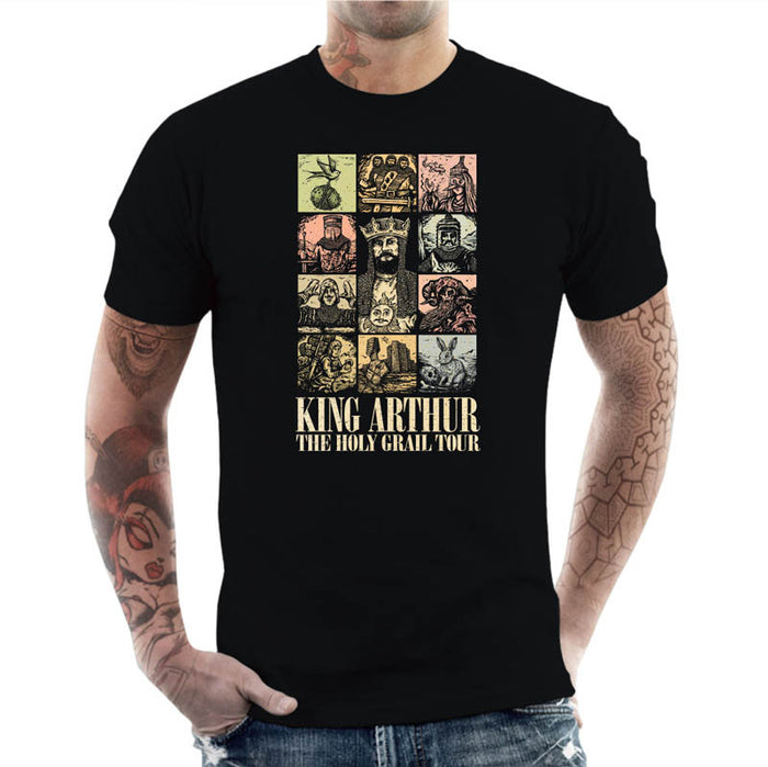 T-shirt Geek Homme - King Arthur - The Holy Grail Tour