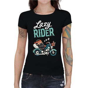 T-shirt Geekette - Lazy Rider