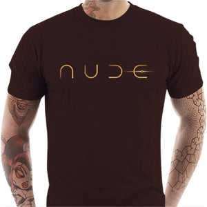 T-shirt Geek Homme - Nude