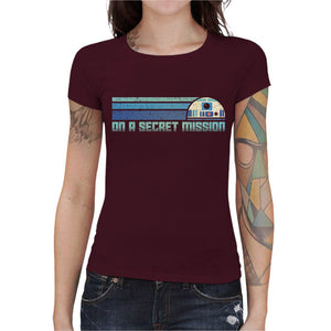 T-shirt Geekette - On a Secret Mission