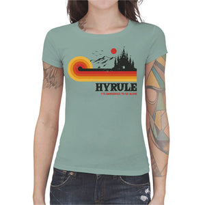 T-shirt Geekette - Retro Legend