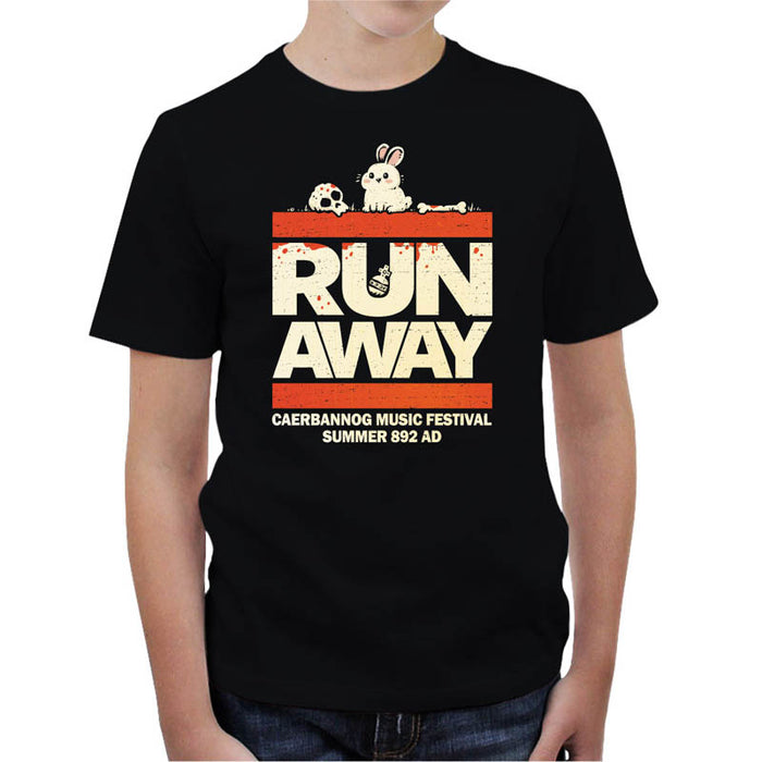 T-shirt Enfant Geek - RUN AWAY