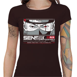 T-shirt Geekette - Sensei K4kashi