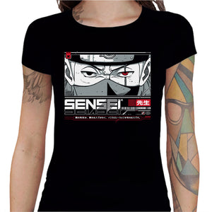 T-shirt Geekette - Sensei K4kashi