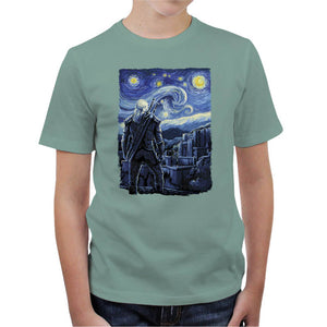 T-shirt Enfant Geek - Starry Witcher