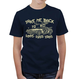 T-shirt Enfant Geek - Take me back