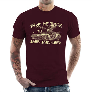 T-shirt Geek Homme - Take me back