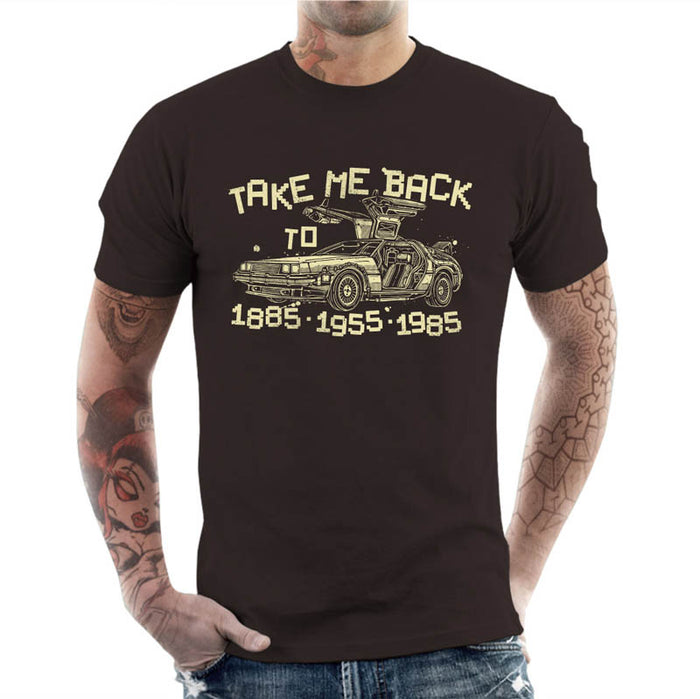 T-shirt Geek Homme - Take me back
