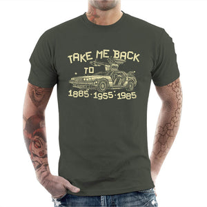 T-shirt Geek Homme - Take me back