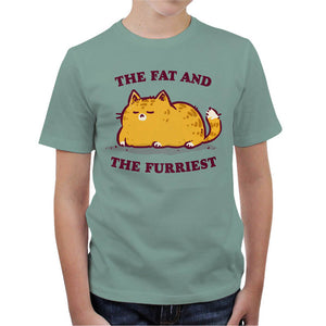 T-shirt Enfant Geek - Fat and Furriest