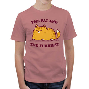 T-shirt Enfant Geek - Fat and Furriest