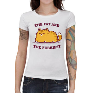 T-shirt Geekette - Fat and Furriest