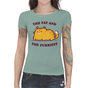 T-shirt Geekette - Fat and Furriest