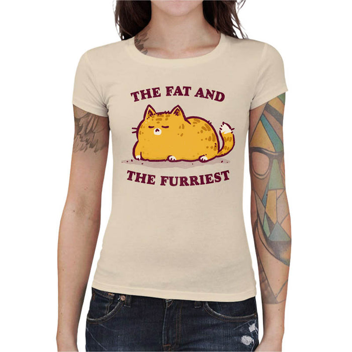 T-shirt Geekette - Fat and Furriest