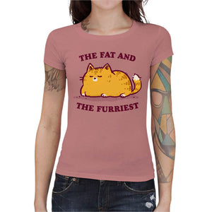 T-shirt Geekette - Fat and Furriest