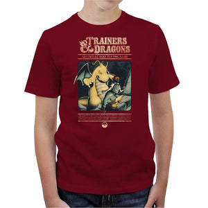 T-shirt Enfant Geek - Trainers & Dragons