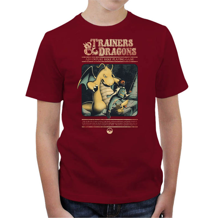 T-shirt Enfant Geek - Trainers & Dragons