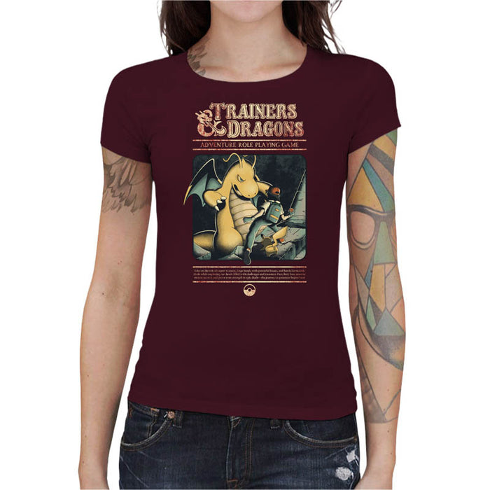T-shirt Geekette - Trainers & Dragons