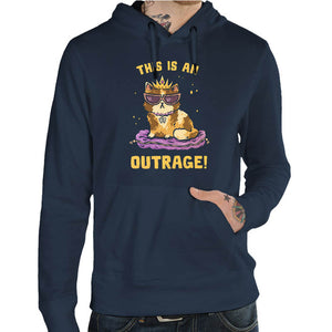 Sweat - This is an Outrage, Coloris Bleu nuit, Collections SOLDES, SWEAT-SHIRT GEEK, Top des ventes - Checkpoint, Vendor - KG07, Checkpoint
