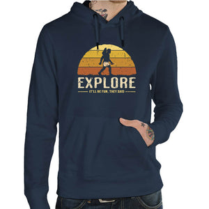 Sweat - Vintage Crawler, Coloris Bleu nuit, Collections SOLDES, SWEAT-SHIRT GEEK, Top des ventes - Checkpoint, Vendor - RetroDivision, Checkpoint