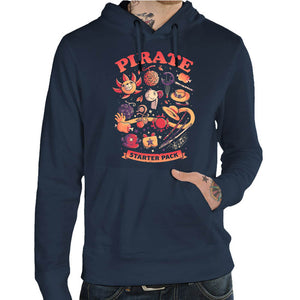 Sweat - Pirate Starter Pack, Coloris Bleu nuit, Collections SOLDES, SWEAT-SHIRT GEEK, Top des ventes - Checkpoint, Vendor - Eduely Studio, Checkpoint