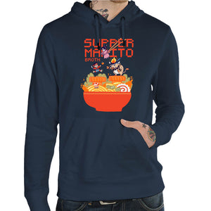 Sweat - Mario Broth, Coloris Bleu nuit, Collections SWEAT-SHIRT GEEK, Vendor - Ppmind, Checkpoint
